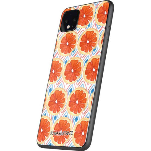 Bouffants and Broken Hearts Citrus Geo Google Pixel 4 XL Skin